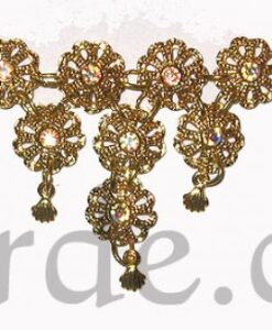 Alternative view of Diadema de florecillas dorada