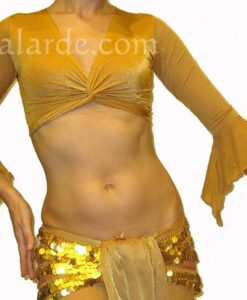 Alternative view of Lycra top with half sleeve