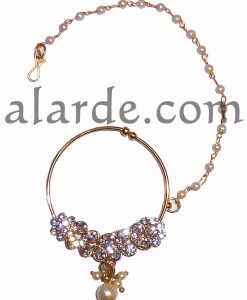 Alternative view of Anillo para la nariz Bollywood