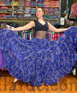 Bandhani cotton tribal skirt