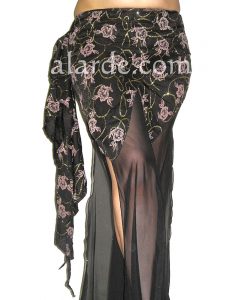 Alternative view of Tribal fusion mini skirt