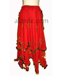 Decorated skirt for girls