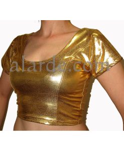 Choli with short sleeves