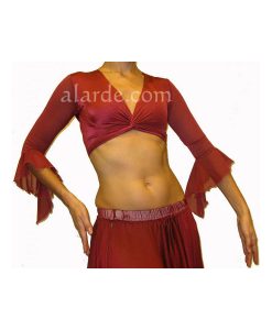 Lycra top with half sleeve