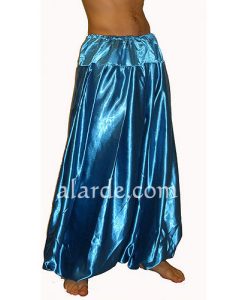 Alternative view of Satin balloom harem trousers