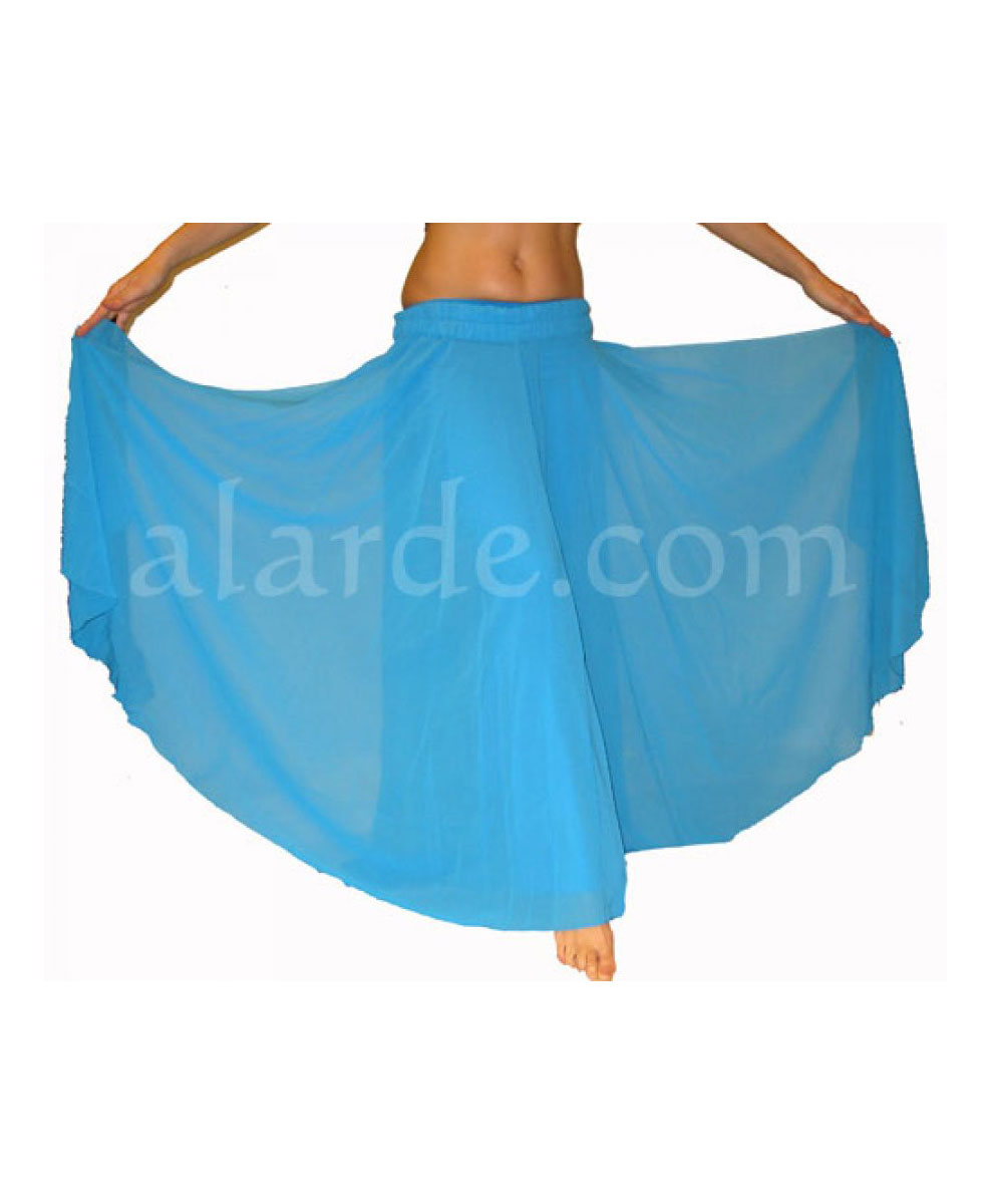 Longitud de la falda 85cm Joya Danza del vientre azul Falda Danza