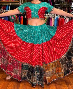 Traje Bollywood y Tribal