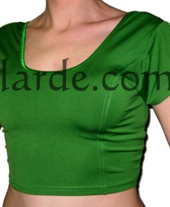 Alternative view of Choli de Lycra con Manga Corta