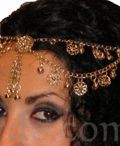 Diadema con moneditas