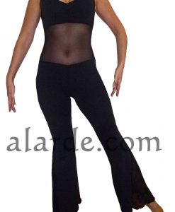 Alternative view of Mono de algodón y red con campana