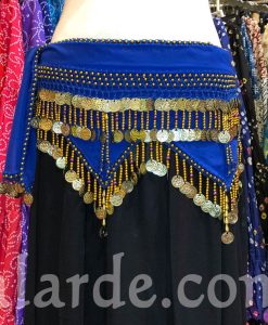 Alternative view of Pañuelo de monedas egipcio