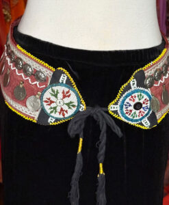 Tribal Kuchi belt with appliqués