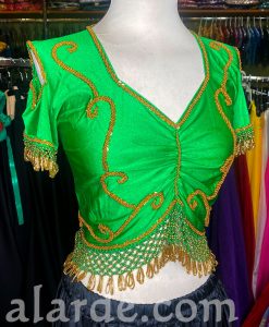 Alternative view of Top bordado danza del vientre