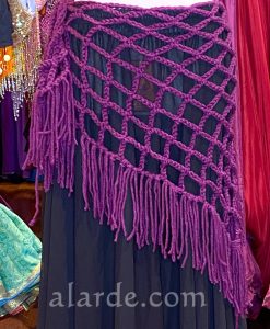 Alternative view of Caderín tejido con flecos