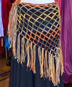 Caderín tejido con flecos